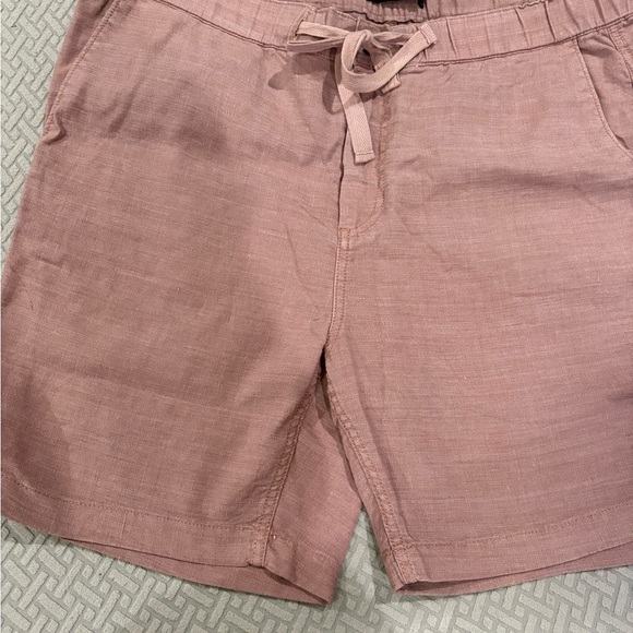 John Varvatos Other - John Varvatos Pink Linen Shorts with Drawstring